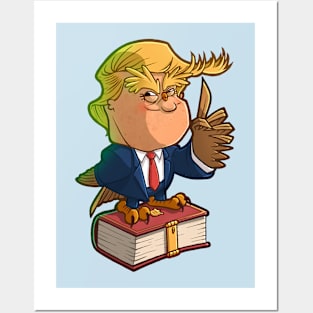 D-OWL-nald Trump Posters and Art